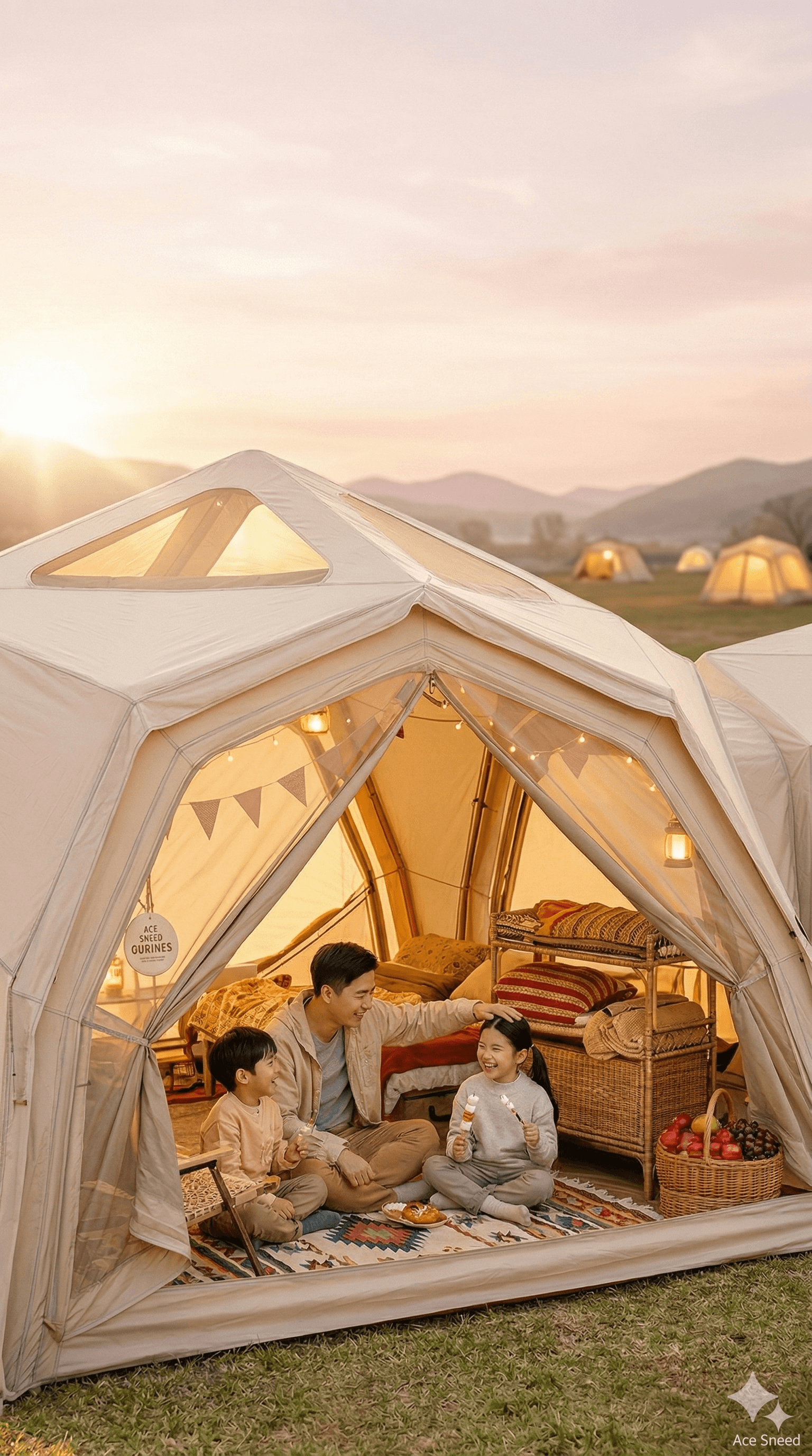 ACESPACE 캠핑 연출